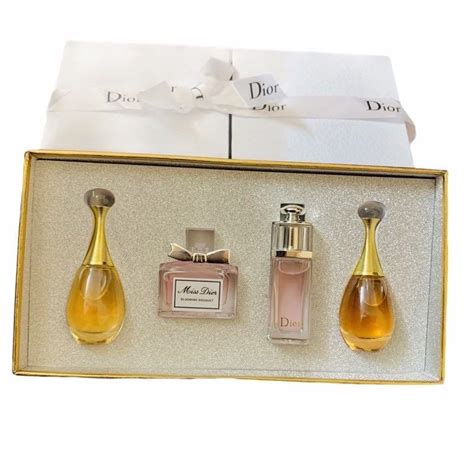 dior women's perfume gift set|christian dior mini perfume set.